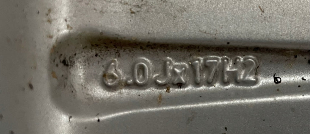 1x Alufelge 17 Zoll 6.0" 5x112 48ET Glanz Silber 5G0601025K VW Golf I Rim Wheel FEL1734698017hh