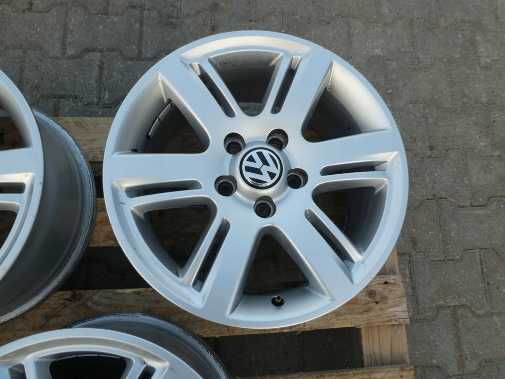 4x Alufelge 17 Zoll 8.0" 5x120 49ET Glanz Silber 2H0601025J VW Amarok Rim Wheel FEL7178571327wo