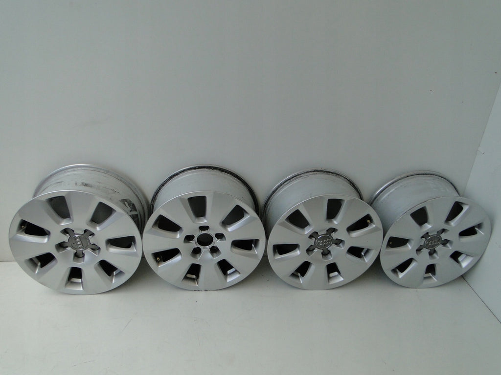 1x Alufelge 16 Zoll 7.5" 5x112 37ET Silber 4G0601025 Audi Rim Wheel