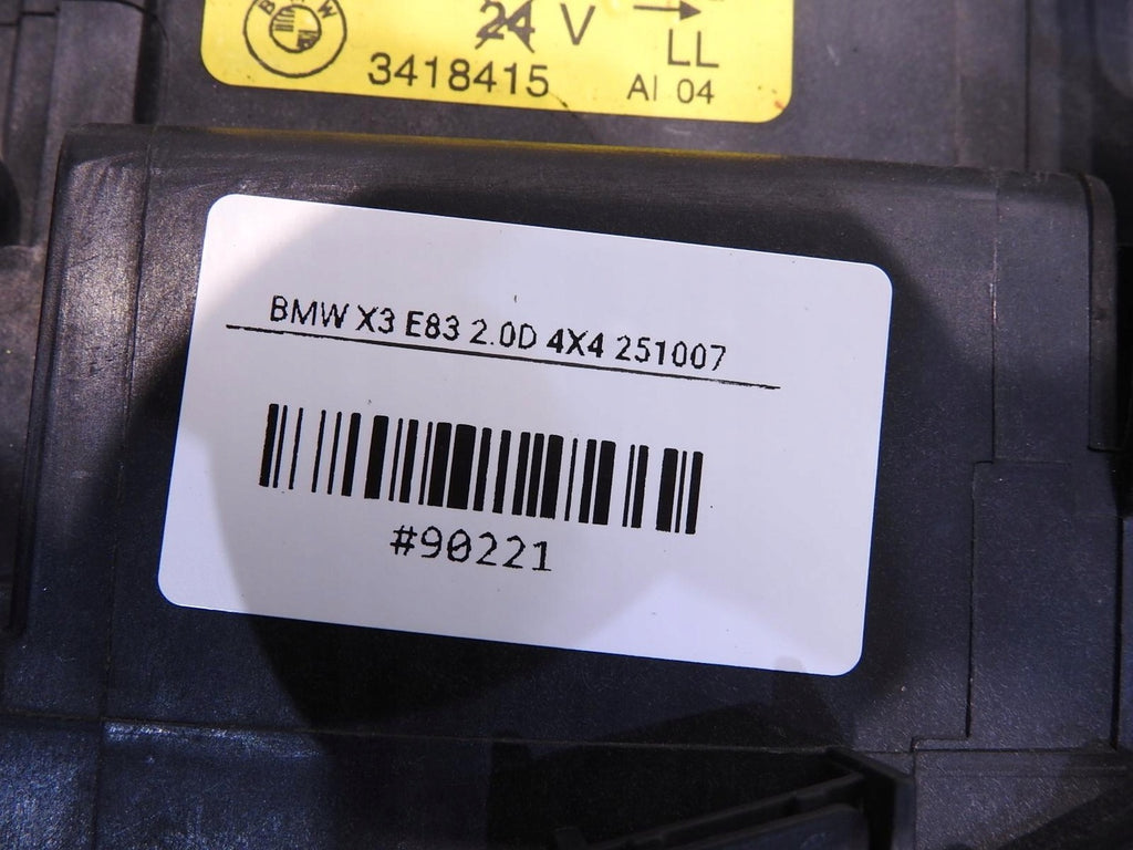 Frontscheinwerfer BMW X3 E83 3418415 Xenon Links Scheinwerfer Headlight SCH6909811185dc