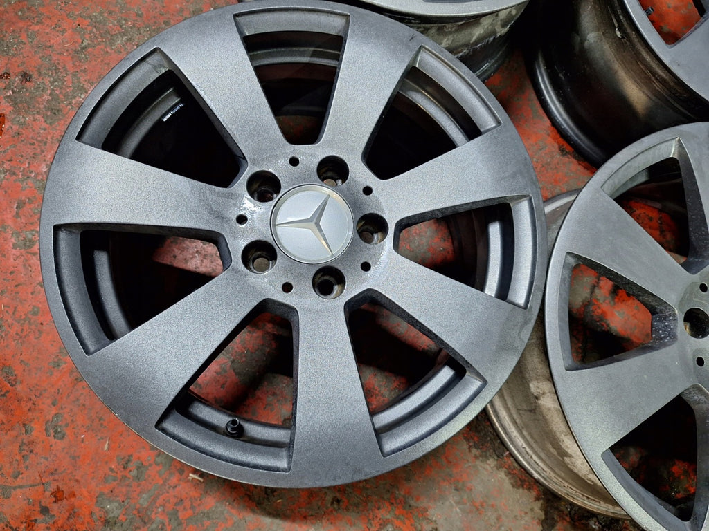 4x Alufelge 16 Zoll 7.0" 5x112 43ET A2044011102 Mercedes-Benz W204 Rim Wheel FEL9360892844kk