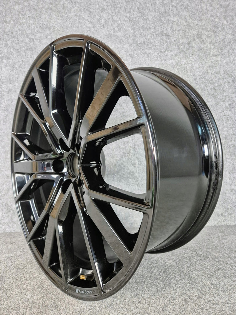 1x Alufelge 21 Zoll 9.5" 5x112 36ET Glanz Schwarz 4KE601025AJ Audi E-Tron FEL3966073584lx