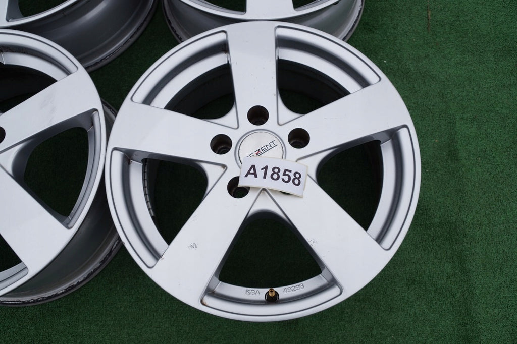 4x Alufelge 16 Zoll 6.5" 5x112 46ET TTZM9981 Audi A3 Leon Octavia I Caddy V FEL4373028937ey
