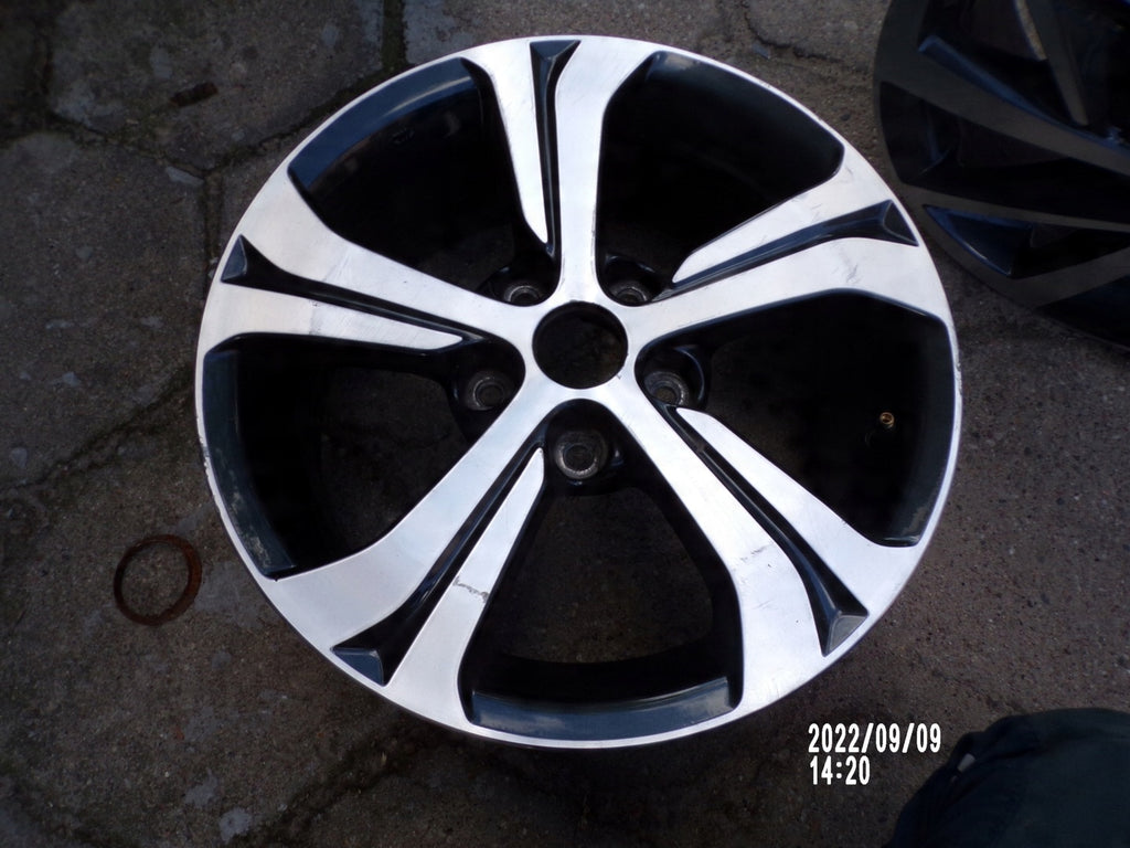 1x Alufelge 16 Zoll 6.5" 5x114.3 Nissan Pulsar Rim Wheel