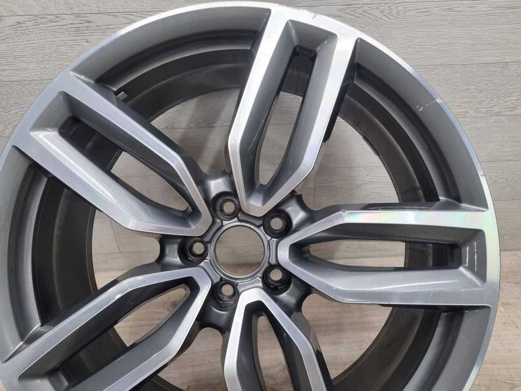 1x Alufelge 21 Zoll 8.5" 5x112 33ET Glanz Silber 8R0601025AM Audi Q5 Rim Wheel FEL8021682961er