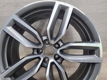 Load image into Gallery viewer, 1x Alufelge 21 Zoll 8.5" 5x112 33ET Glanz Silber 8R0601025AM Audi Q5 Rim Wheel FEL8021682961er