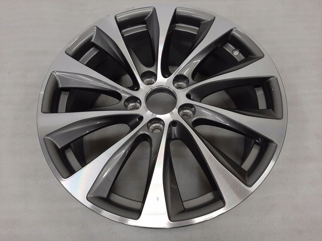1x Alufelge 18 Zoll 7.5" 5x120 45ET Glanz Grau 6796216 BMW 1 F21 F23 F20 Mg FEL2806002465eb