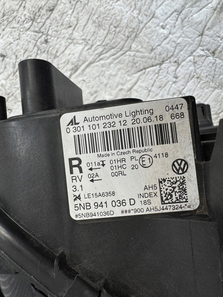 Frontscheinwerfer VW Tiguan 5NB941036D Full LED Rechts Scheinwerfer Headlight