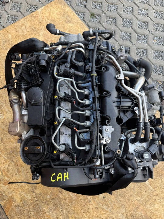 Motor Audi A4 B8 CAH 2.0 TDI 170PS Diesel Engine Unkomplett MOT1674689853sn