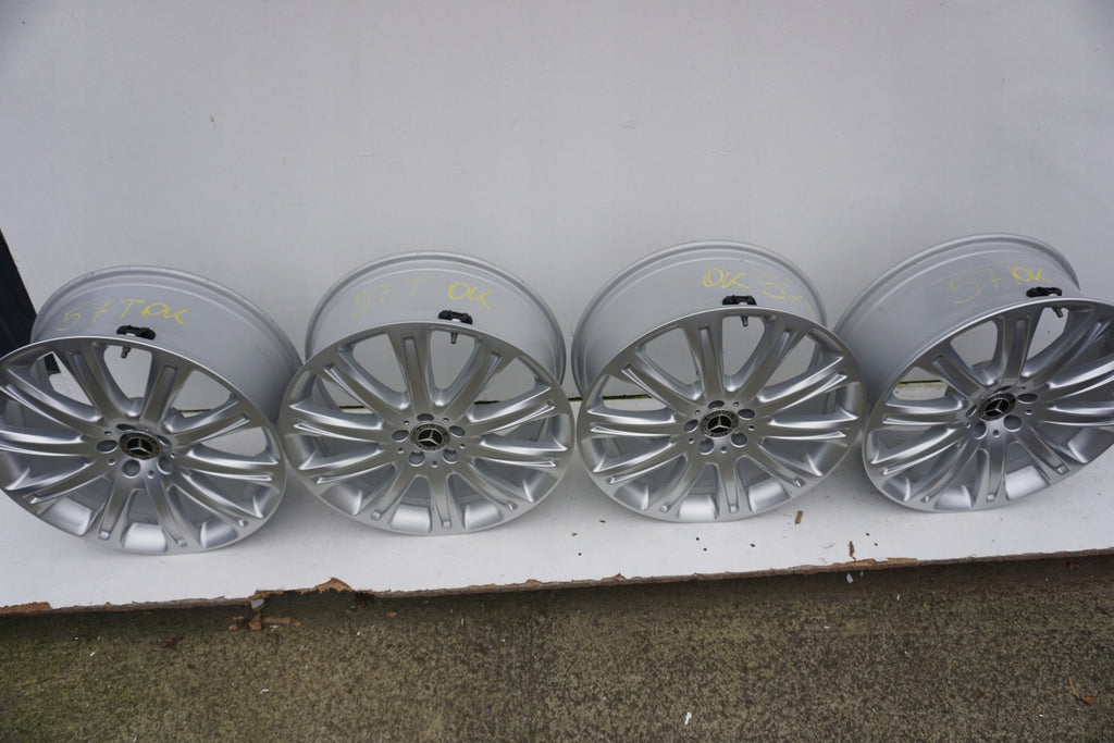4x Alufelge 20 Zoll 8.5" 5x112 29ET Glanz Silber A2924010300 Mercedes-Benz Gle FEL3187060872gv