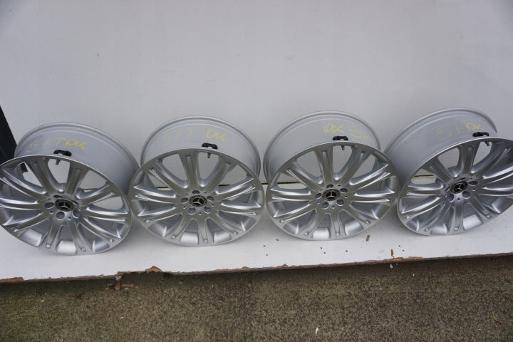 4x Alufelge 20 Zoll 8.5" 5x112 29ET Glanz Silber A2924010300 Mercedes-Benz Gle FEL3187060872gv