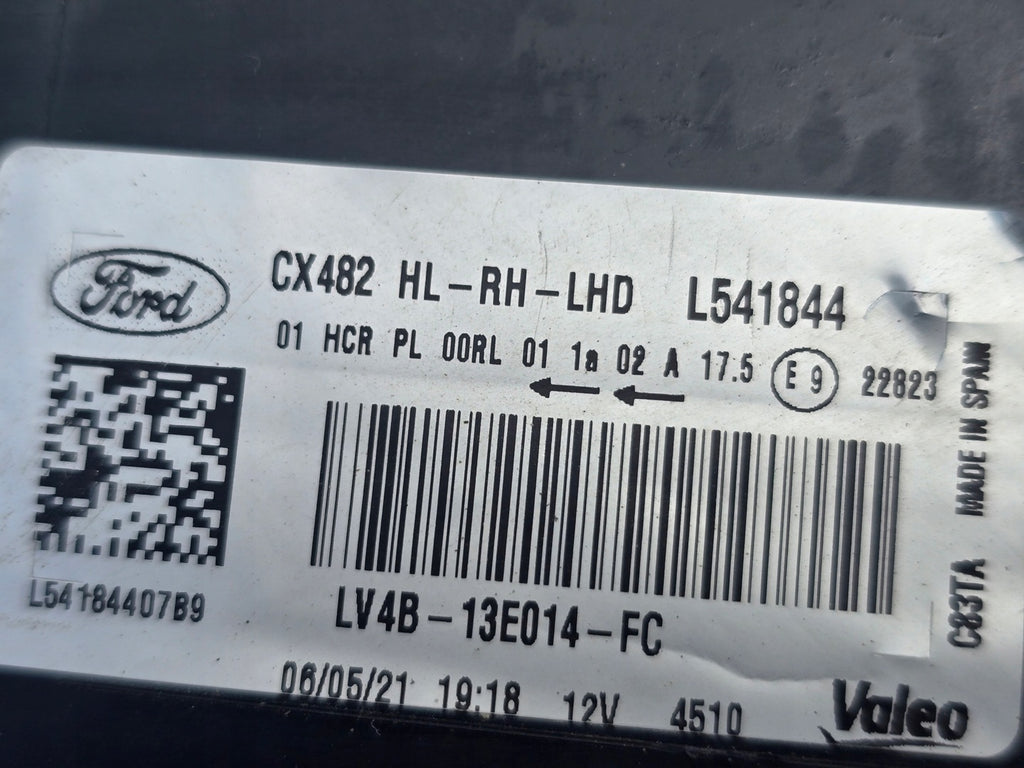 Frontscheinwerfer Ford Kuga LV4B-13E014-FC Full LED Rechts Headlight SCH4176239577ww
