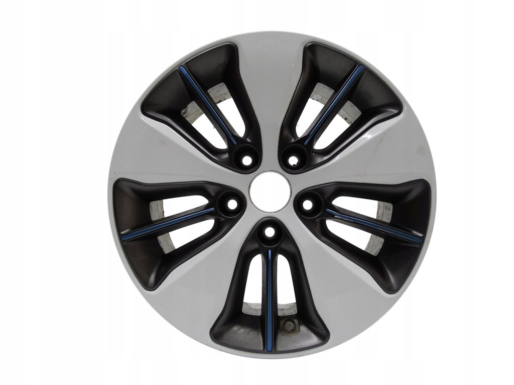 1x Alufelge 16 Zoll 6.5" 5x114.3 50ET Glanz Weiß 52910-G2200 Hyundai Ioniq FEL4349960100gy