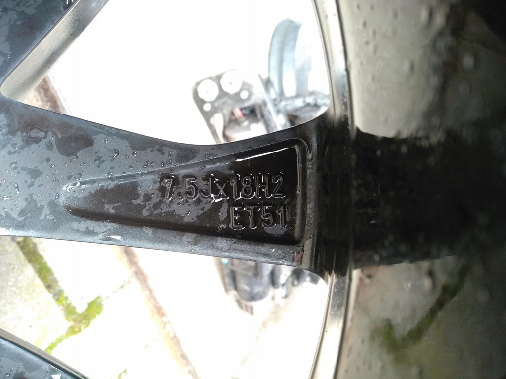 1x Alufelge 18 Zoll 7.5" 5x112 Glanz Silber 5F0601025AA Cupra Leon Rim Wheel