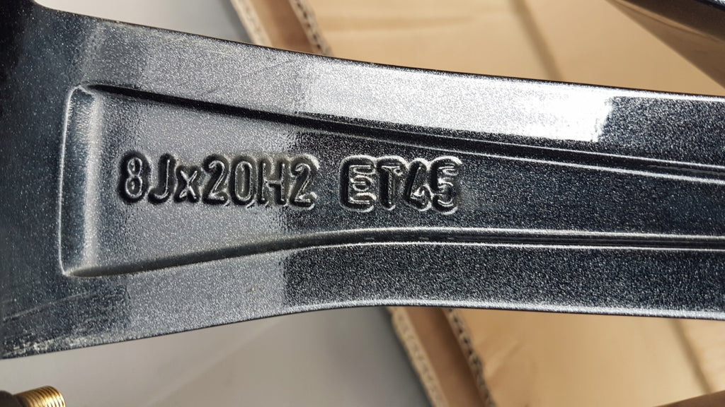 1x Alufelge 20 Zoll 8.0" 5x112 45ET Skoda Enyaq Rim Wheel FEL8570825093nf