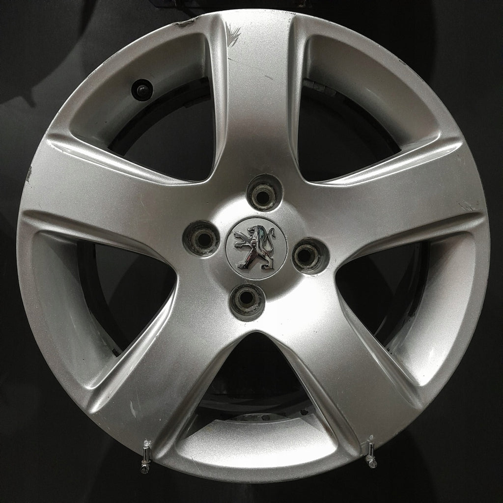 4x Alufelge 16 Zoll 7.0" 4x108 32ET Glanz Silber 9684880380 Peugeot I Rim Wheel FEL2723683259wo