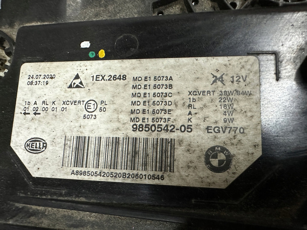 Frontscheinwerfer BMW 6 G32 9850542-05 Laser Rechts Scheinwerfer Headlight SCH2133721840sb