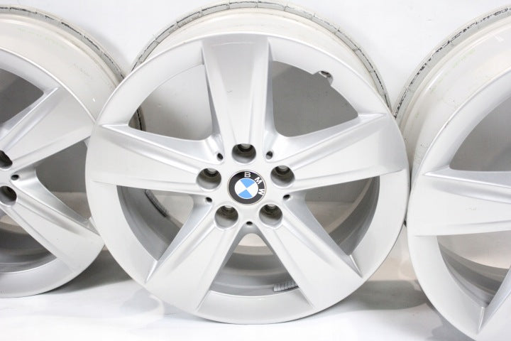 4x Alufelge 17 Zoll 7.5" 5x112 54ET Silber BMW6855087 BMW F45 F46 Rim Wheel FEL5118497035kr