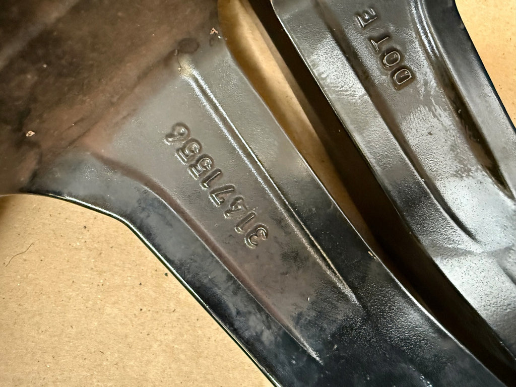 1x Alufelge 19 Zoll 7.5" 5x108 50 5ET Glanz 31471556 Volvo Xc40 Rim Wheel