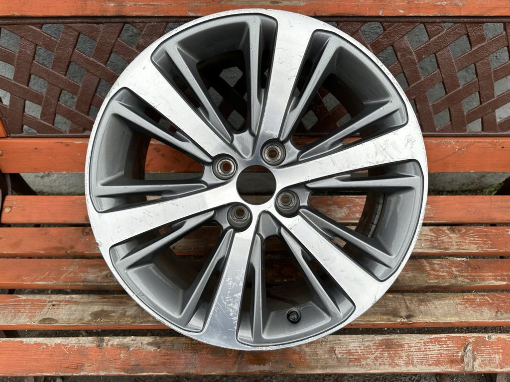 1x Alufelge 17 Zoll 7.0" 4x108 20ET Glanz Graphit 9801532277 Mg Gt 208 Rim Wheel FEL7148961866bv