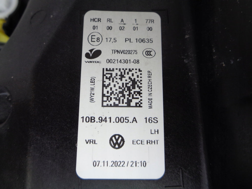 Frontscheinwerfer VW 10B941005A LED Links Scheinwerfer Headlight SCH3823980339it
