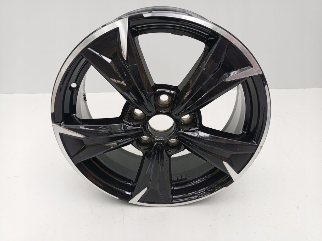 1x Alufelge 17 Zoll 6.5" 5x114.3 45ET Glanz Schwarz Toyota Verso Rim Wheel FEL2959667899no