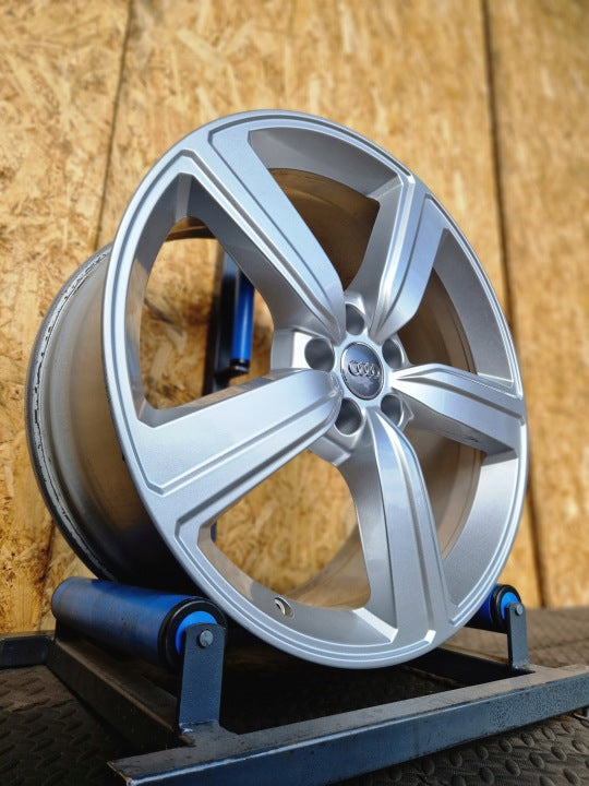 4x Alufelge 20 Zoll 9.0" 5x112 38ET Glanz Silber 4KE601025S Audi Rim Wheel FEL4886801592uh
