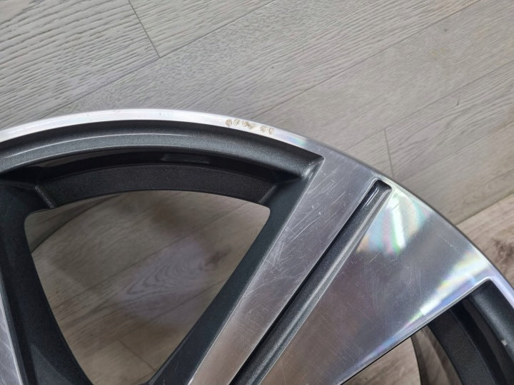 1x Alufelge 18 Zoll 7.0" 5x112 45ET Glanz Graphit 81A601025G Audi Q2 Mg FEL1096779367vf
