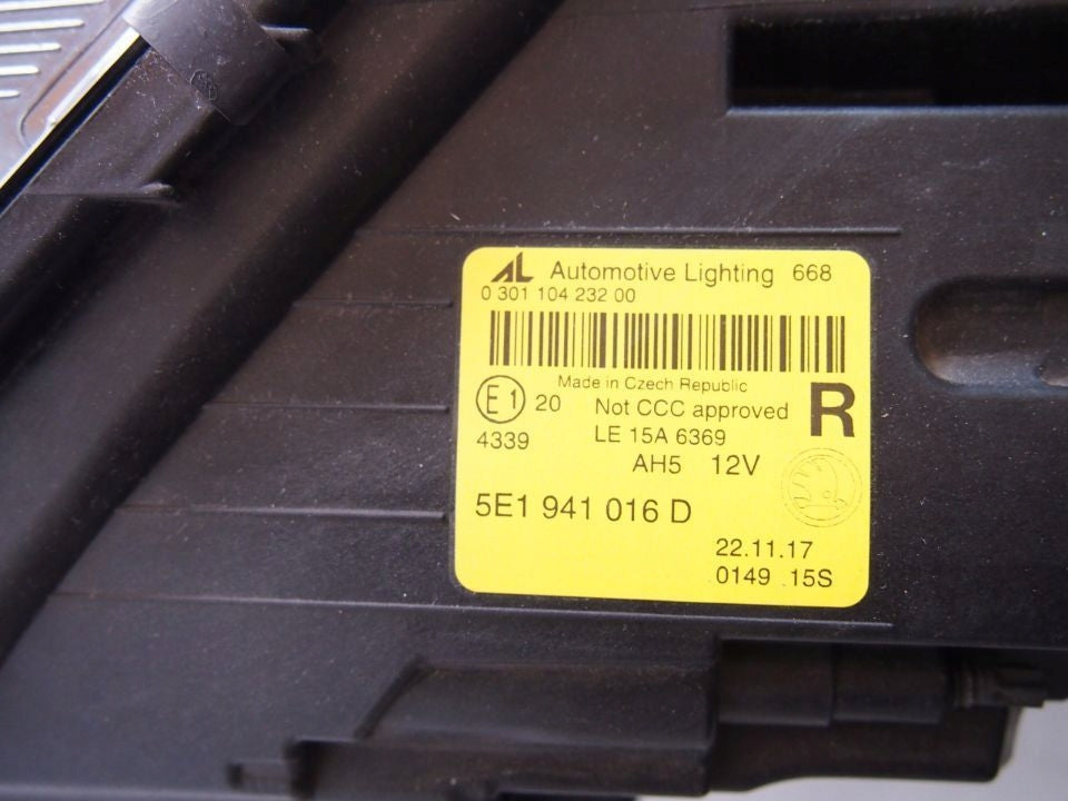 Frontscheinwerfer Skoda Octavia III 941016D Full LED FALSE Headlight SCH7305945404fp
