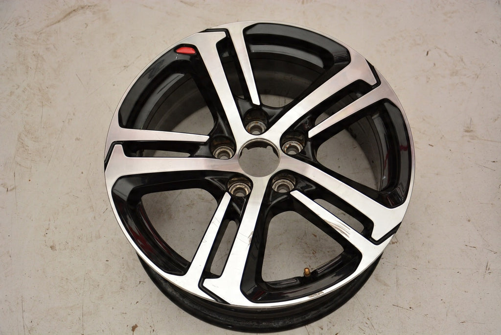 1x Alufelge 16 Zoll 7.0" 5x108 44ET Glanz Peugeot Rim Wheel