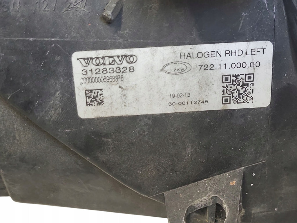 Frontscheinwerfer Volvo V40 31283328 Links Scheinwerfer Headlight SCH6395985050zd