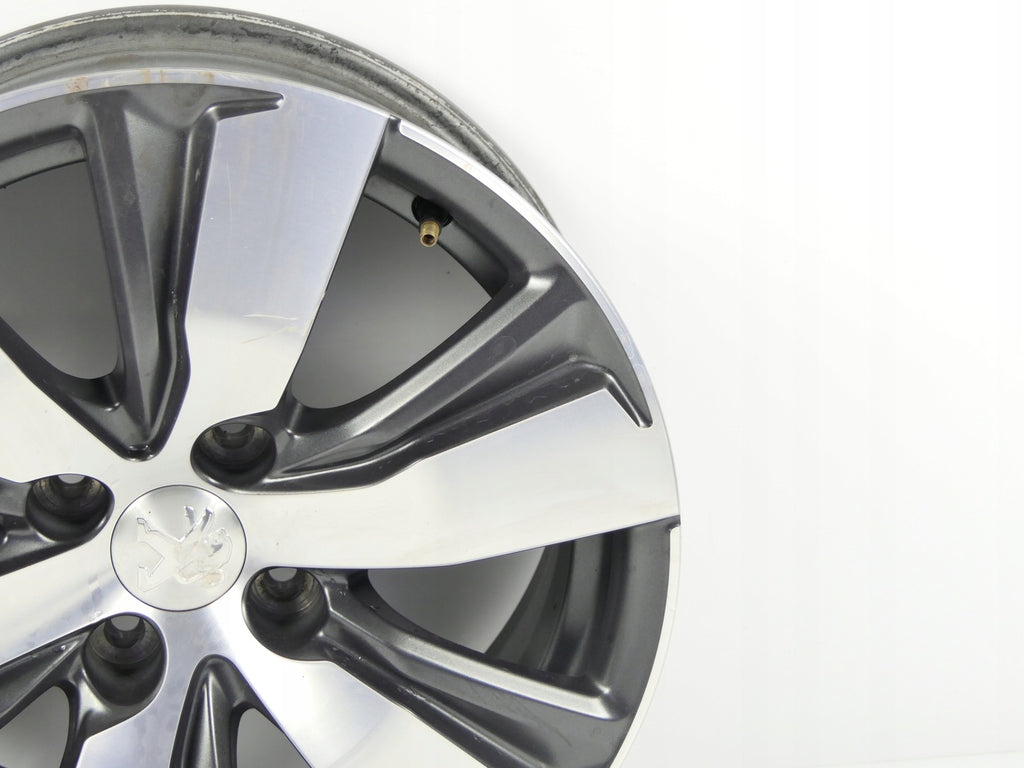 1x Alufelge 16 Zoll 6.5" 4x108 20ET 9813557977 9678398177 Peugeot 2008 I