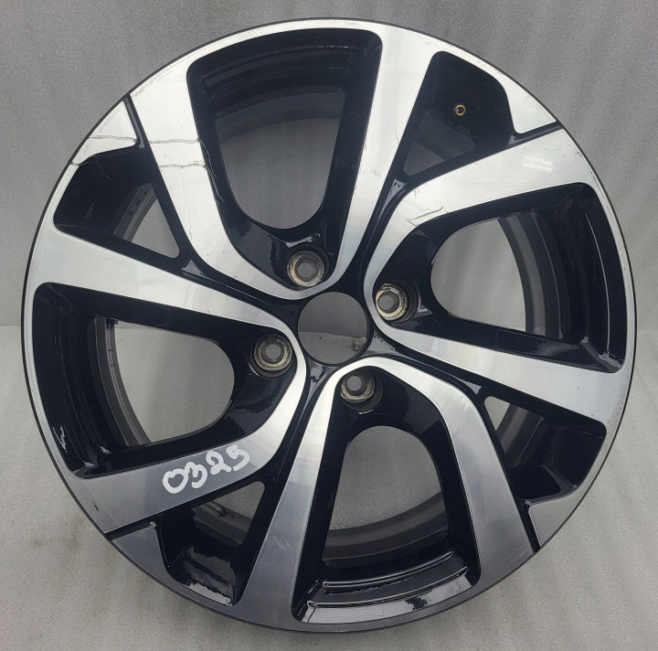 1x Alufelge 17 Zoll 6.5" 4x108 20ET 9835862077 Citroën C3 Iii Rim Wheel FEL8705251862ub