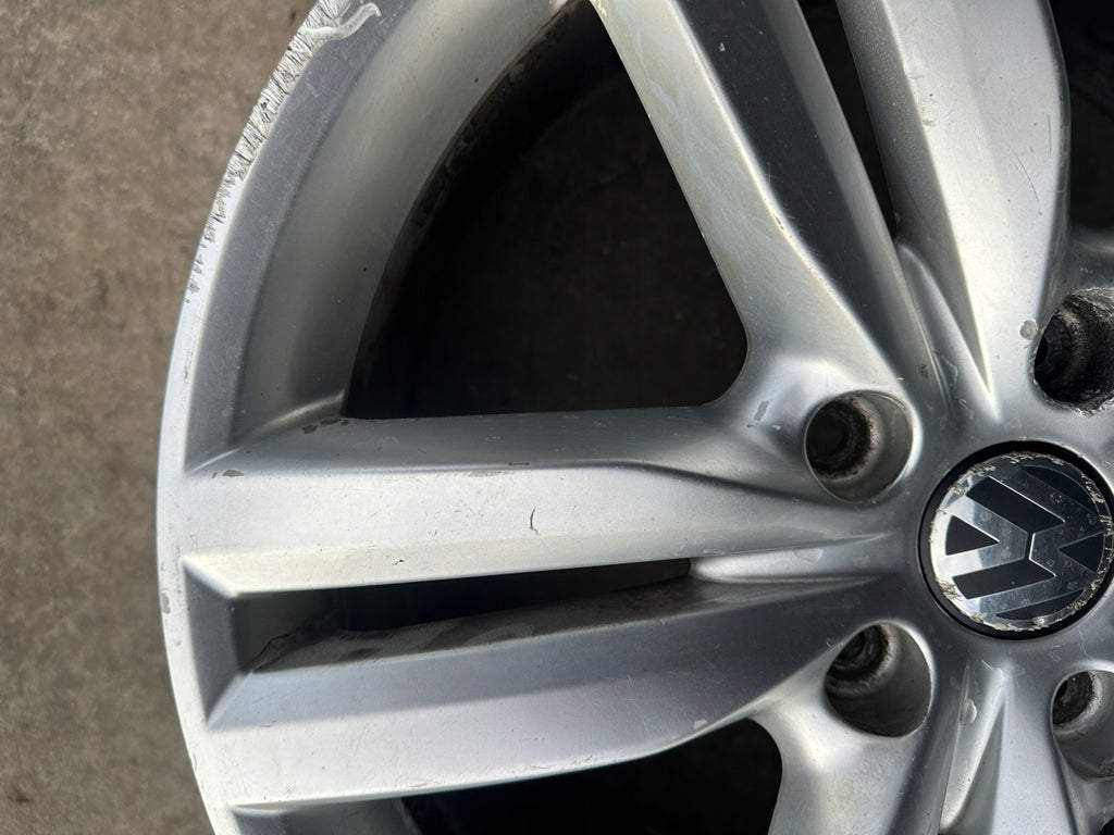1x Alufelge 20 Zoll 9.0" 5x130 57ET Glanz Silber 7P6601025E VW Touareg Rim Wheel FEL2900070749ct