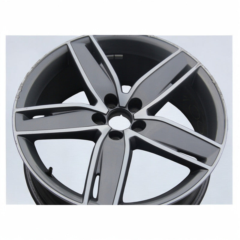 1x Alufelge 18 Zoll 7.5" 5x100 37ET Glanz Schwarz 8XA601025J Audi Rim Wheel