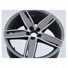 Load image into Gallery viewer, 1x Alufelge 18 Zoll 7.5&quot; 5x100 37ET Glanz Schwarz 8XA601025J Audi Rim Wheel