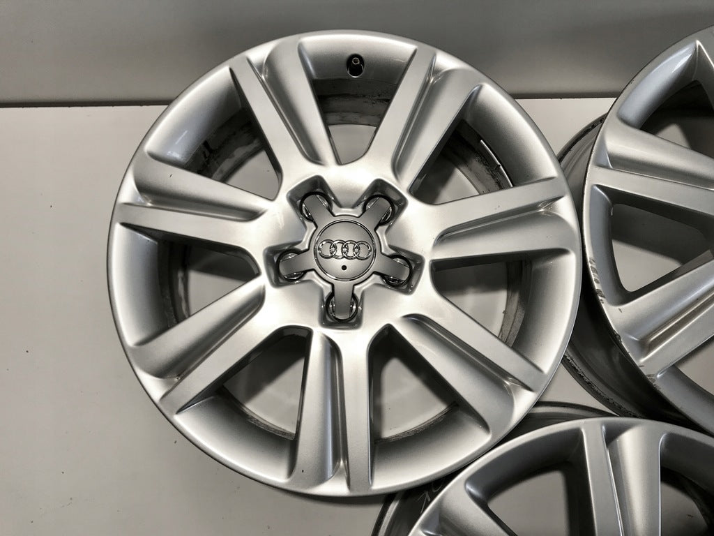 4x Alufelge 17 Zoll 7.0" 5x112 46ET Glanz Silber 8K0601025 Audi A4 Rim Wheel FEL1172728317yw