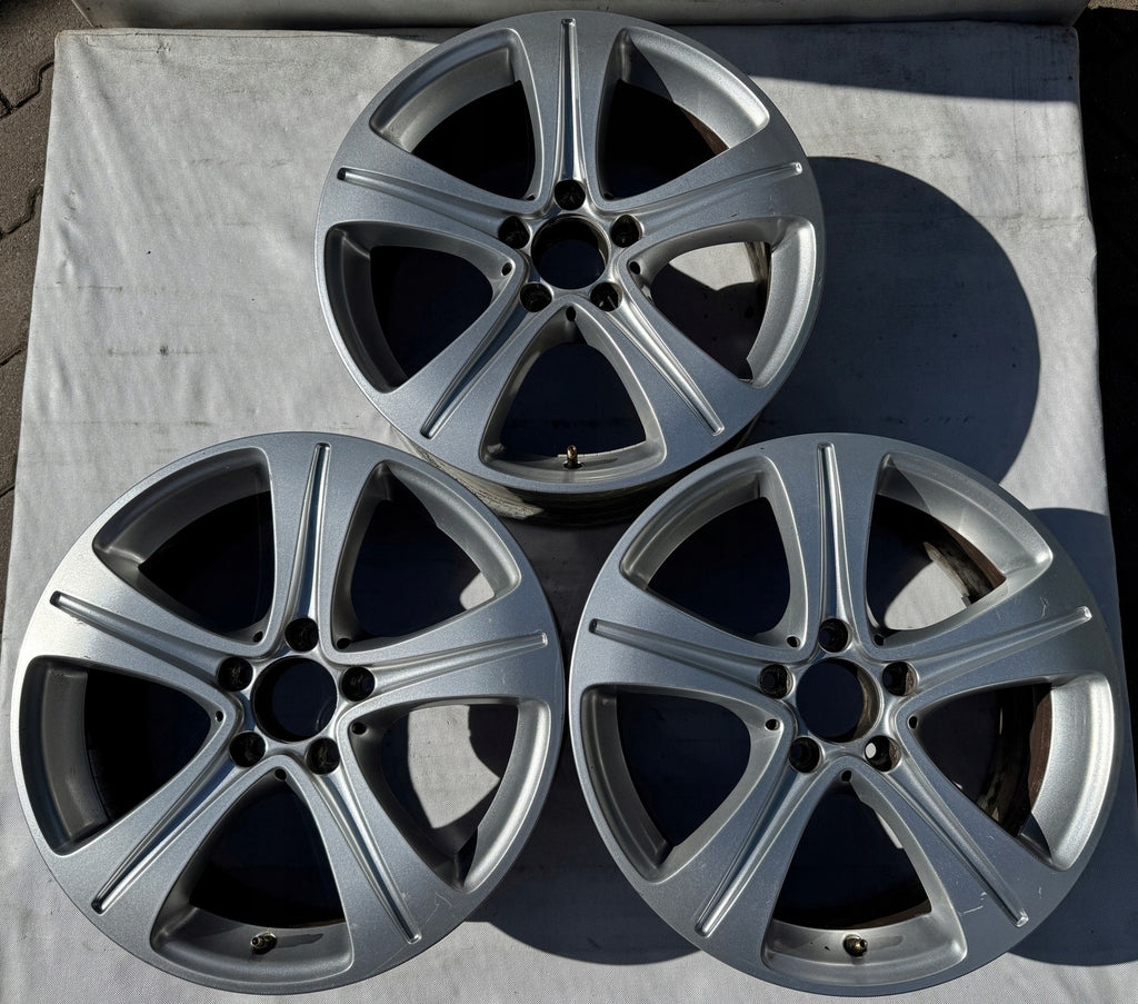 1x Alufelge 17 Zoll 7.5" 5x112 40ET Glanz Silber A2134011200 Mercedes-Benz