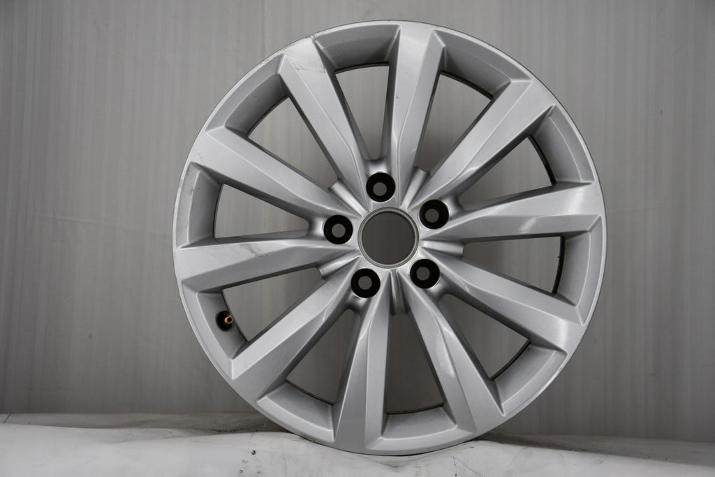 1x Alufelge 17 Zoll 7.0" 5x112 43ET Glanz Silber 5N0601025AH VW Tiguan Rim Wheel FEL2295746758ah