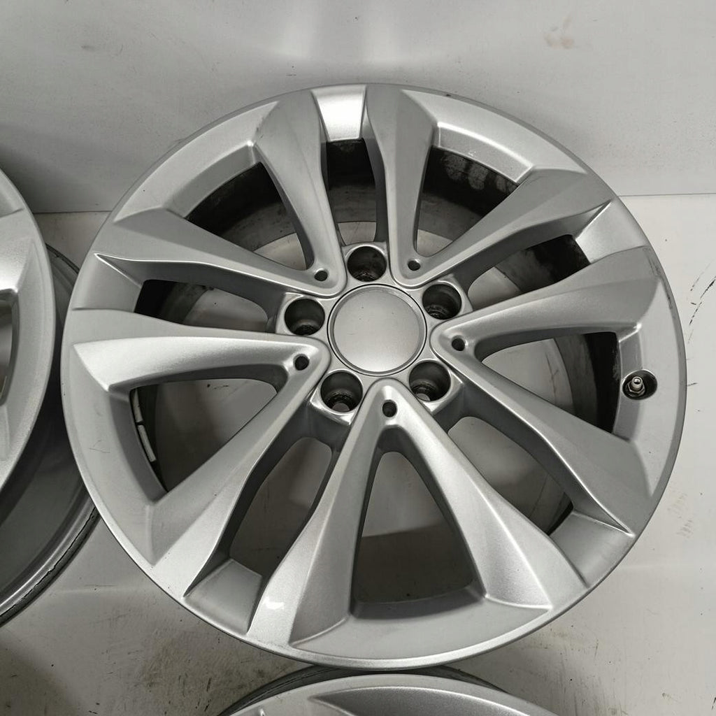 4x Alufelge 17 Zoll 7.0" 5x112 48ET Glanz Silber A2054018000 Mercedes-Benz W205 FEL6624017435yz