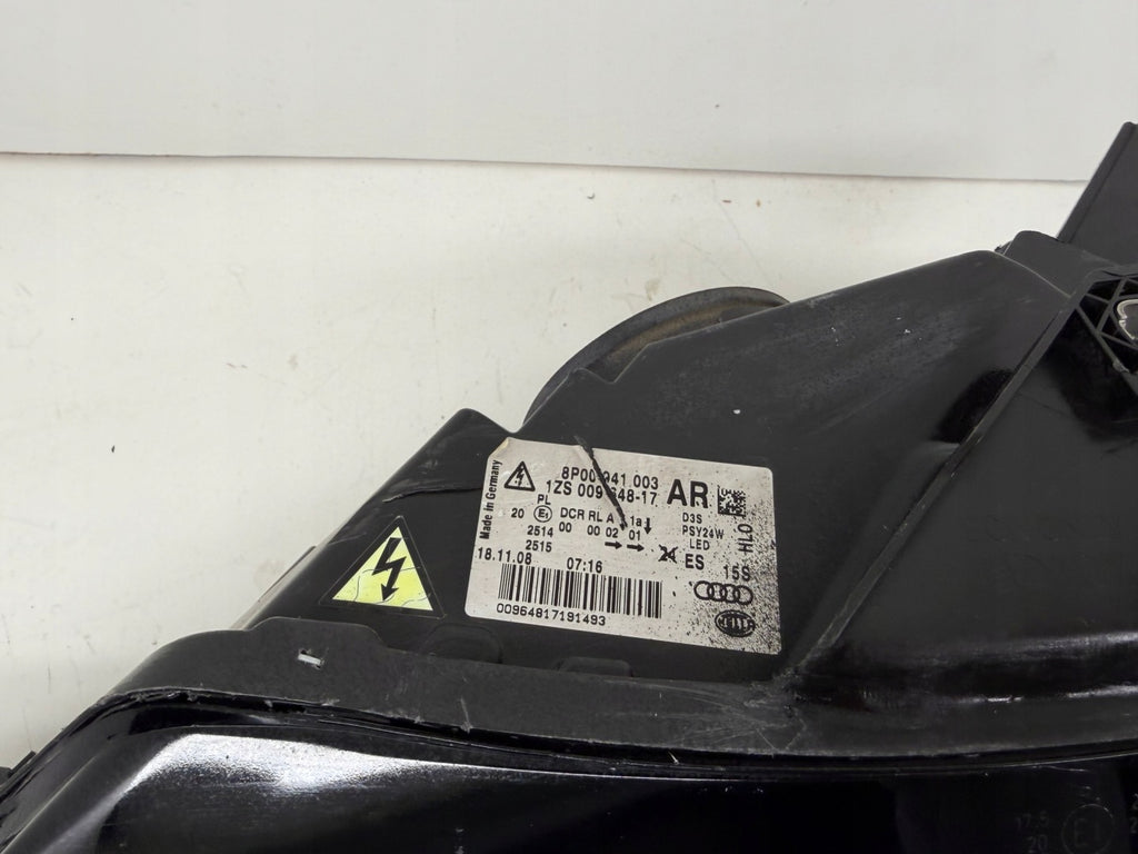 Frontscheinwerfer Audi A3 8P0941003AR Xenon Links Scheinwerfer Headlight SCH6283837966ff