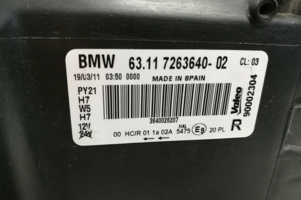 Frontscheinwerfer BMW 1 Coupe 6311726364002 Rechts Scheinwerfer Headlight SCH1270761096cn