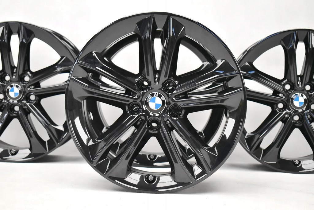 4x Alufelge 17 Zoll 7.5" 5x112 54ET Glanz Grau 6856087 BMW 1 F21 F20 Mg FEL2549662539yw