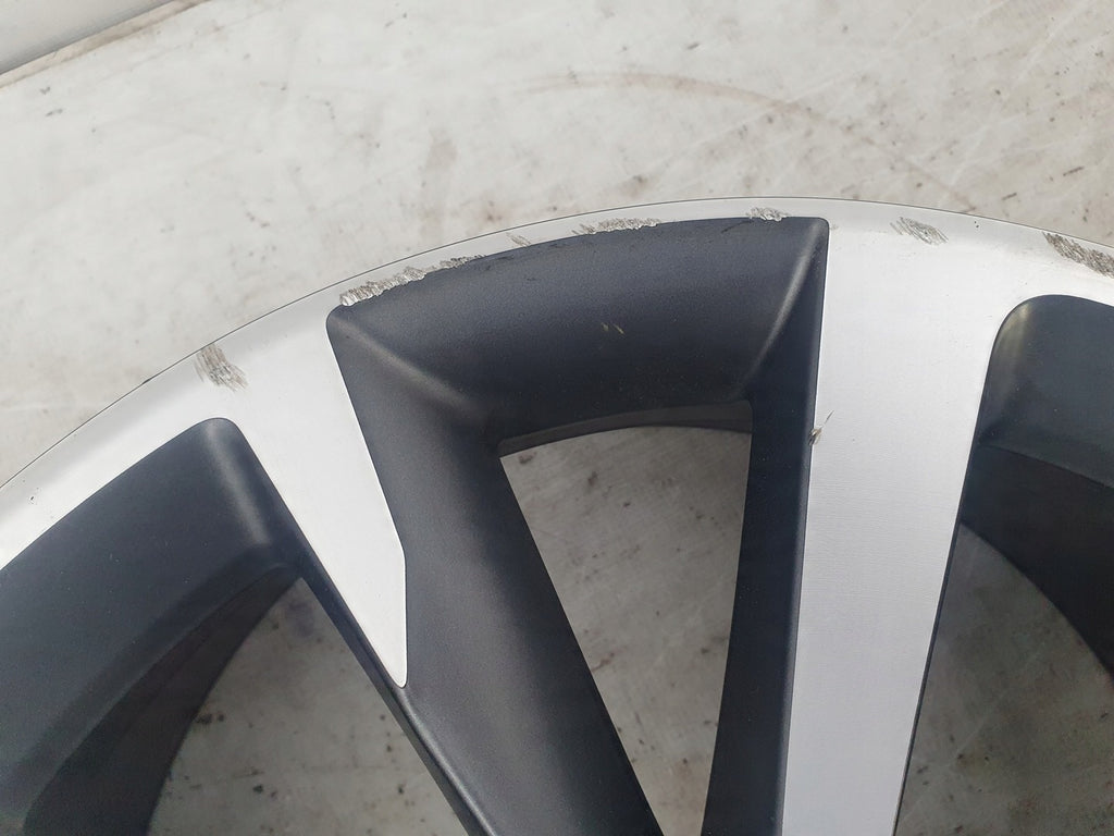 1x Alufelge 18 Zoll 7.5" 5x112 46ET 5FA601025E Seat Leon Rim Wheel