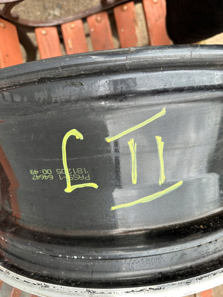 1x Alufelge 18 Zoll 7.0" 5x114.3 40ET Glanz Graphit HVO3BMB94 Nissan Qashqai FEL8834561616hm