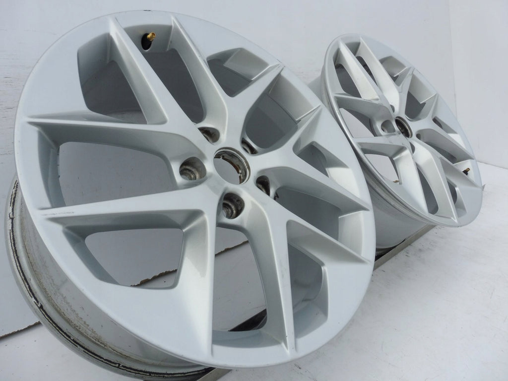 1x Alufelge 18 Zoll 7.5" 5x112 51ET Glanz Silber 5F0601025F Seat Leon Rim Wheel FEL3431041684jt