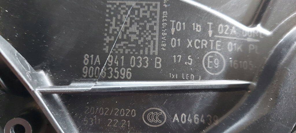 Frontscheinwerfer Audi Q2 81A941033B Full LED Links Scheinwerfer Headlight SCH2152247181nq