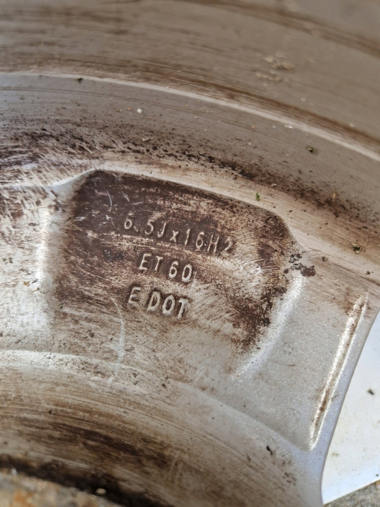 1x Alufelge 16 Zoll 6.5" 5x160 60ET Ford Transit Custom Rim Wheel