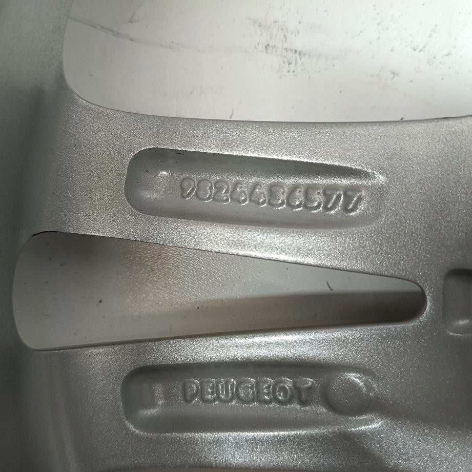 1x Alufelge 16 Zoll 7.0" 5x108 40ET Glanz Grau 9824436577 Peugeot Expert 308 FEL2695731080qy