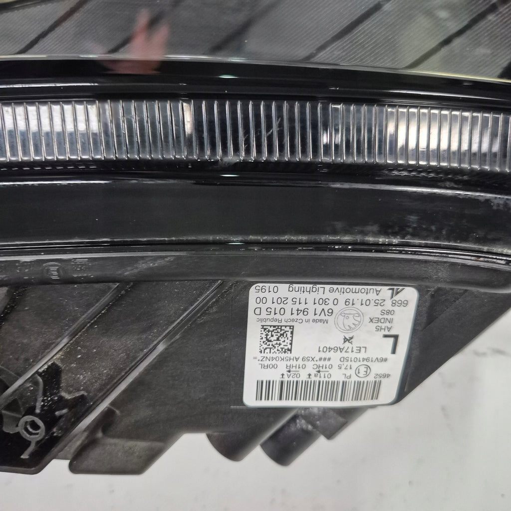 Frontscheinwerfer Skoda Fabia III 6V1941015D Links Scheinwerfer Headlight